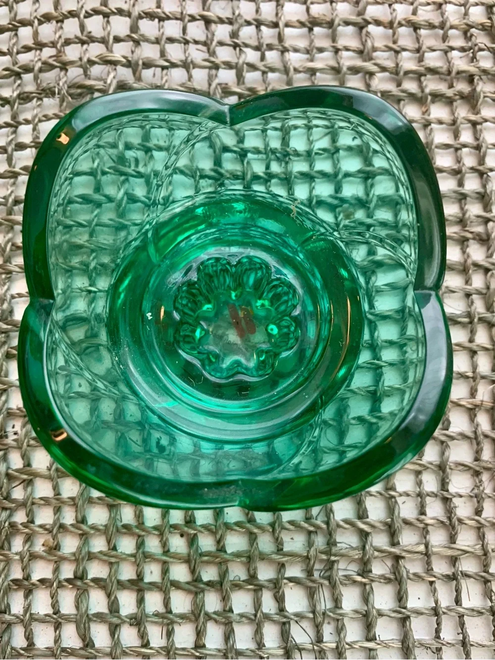 Bormioli Rocco Italian Made Floral Votive Candle Holder